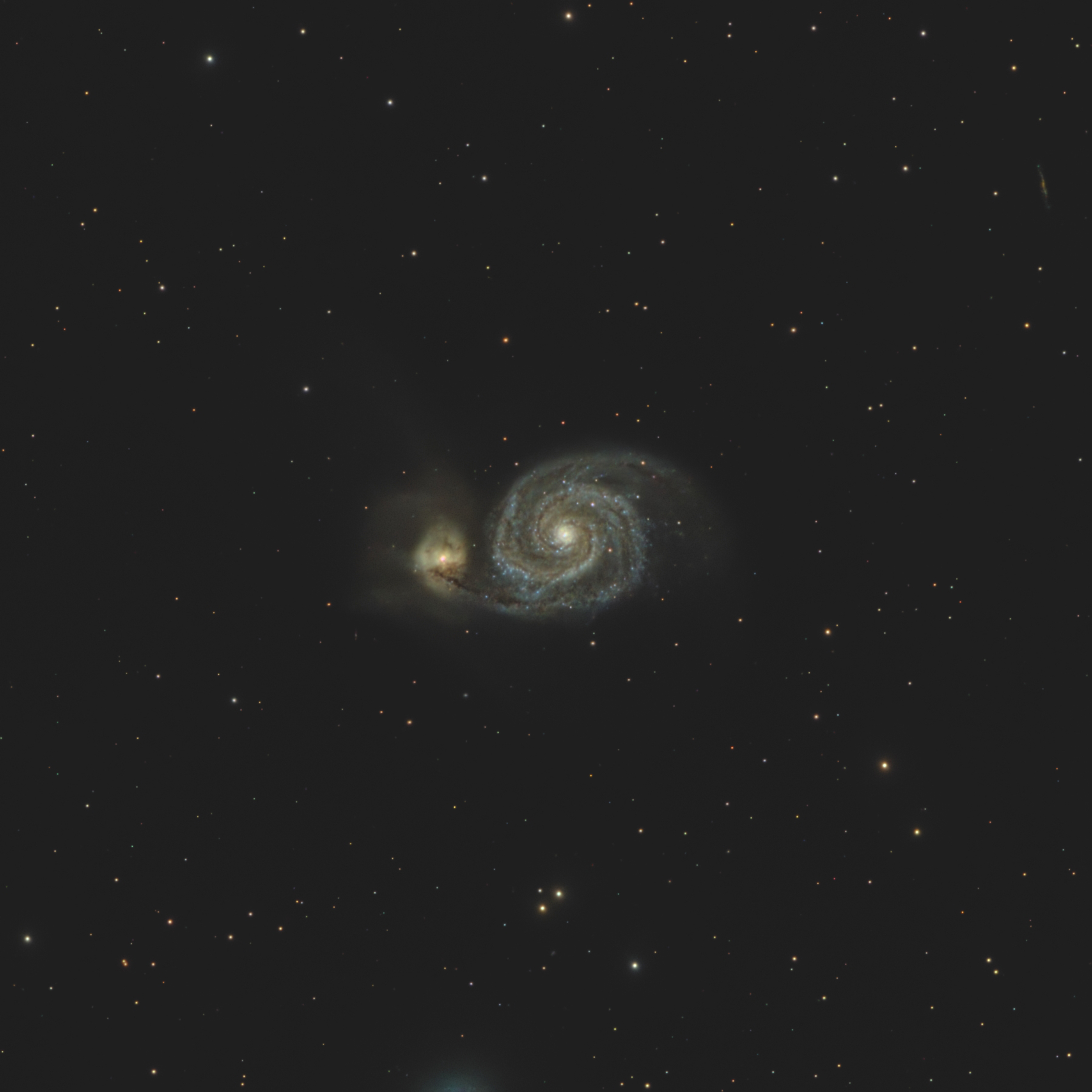 Messier 51 Whirlpool Galaxy