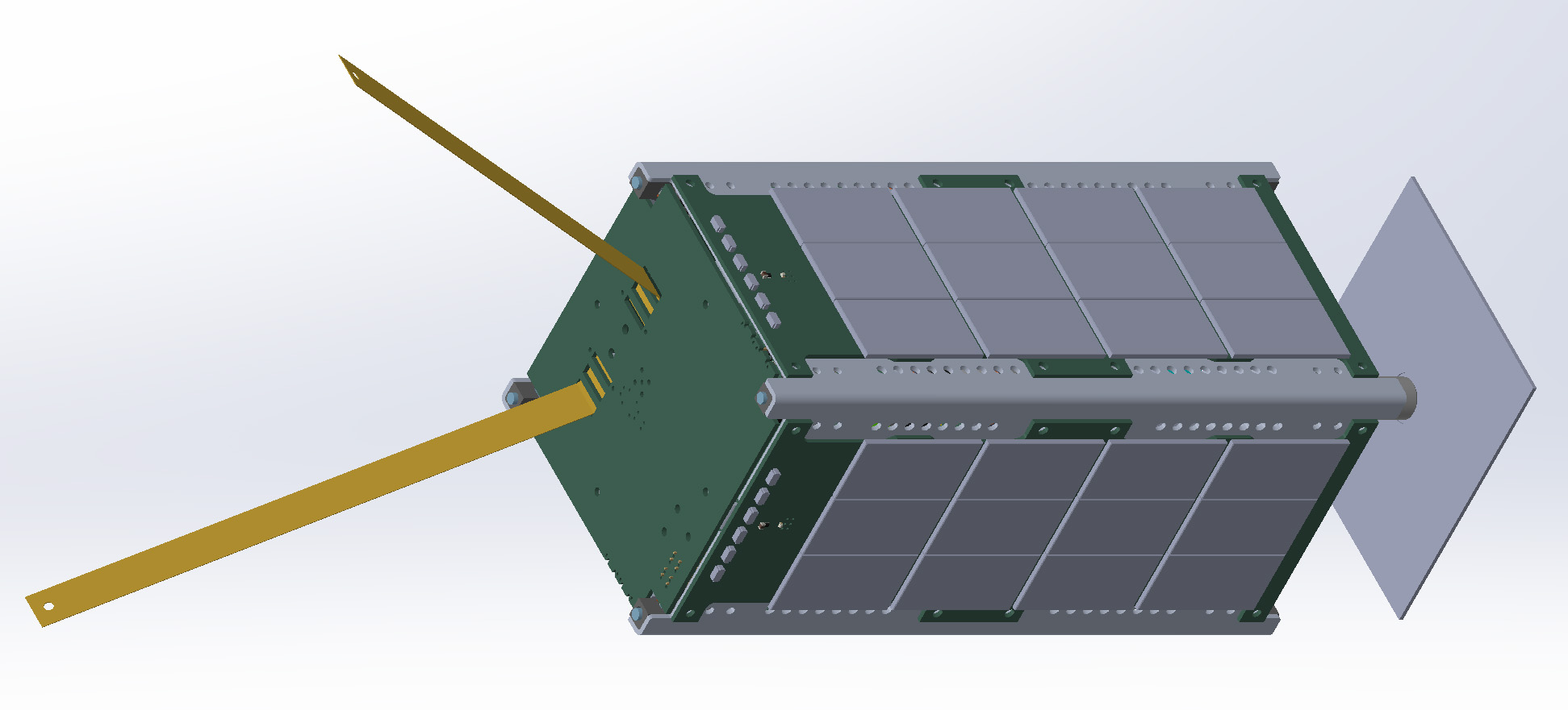 HUCSat deployed configuration