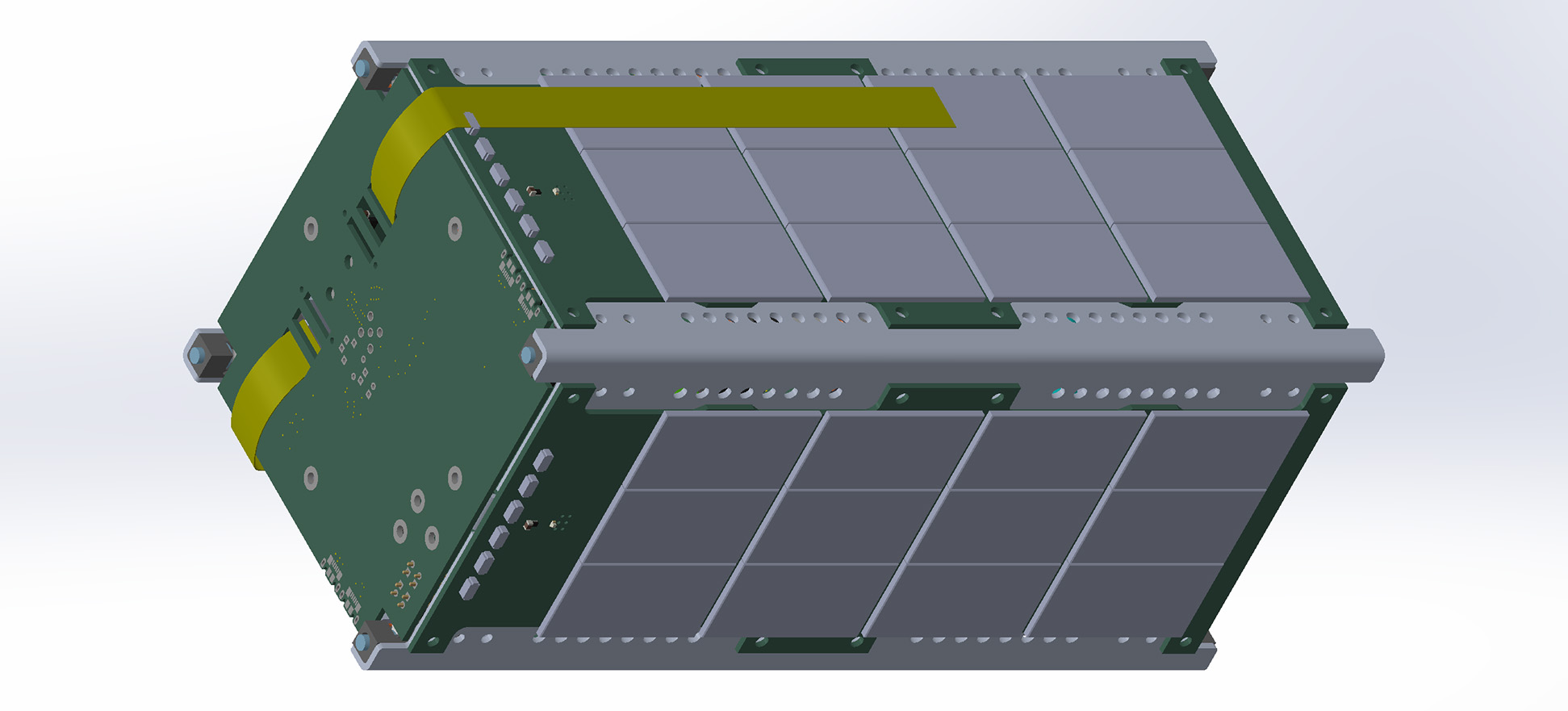 HUCSat stowed configuration